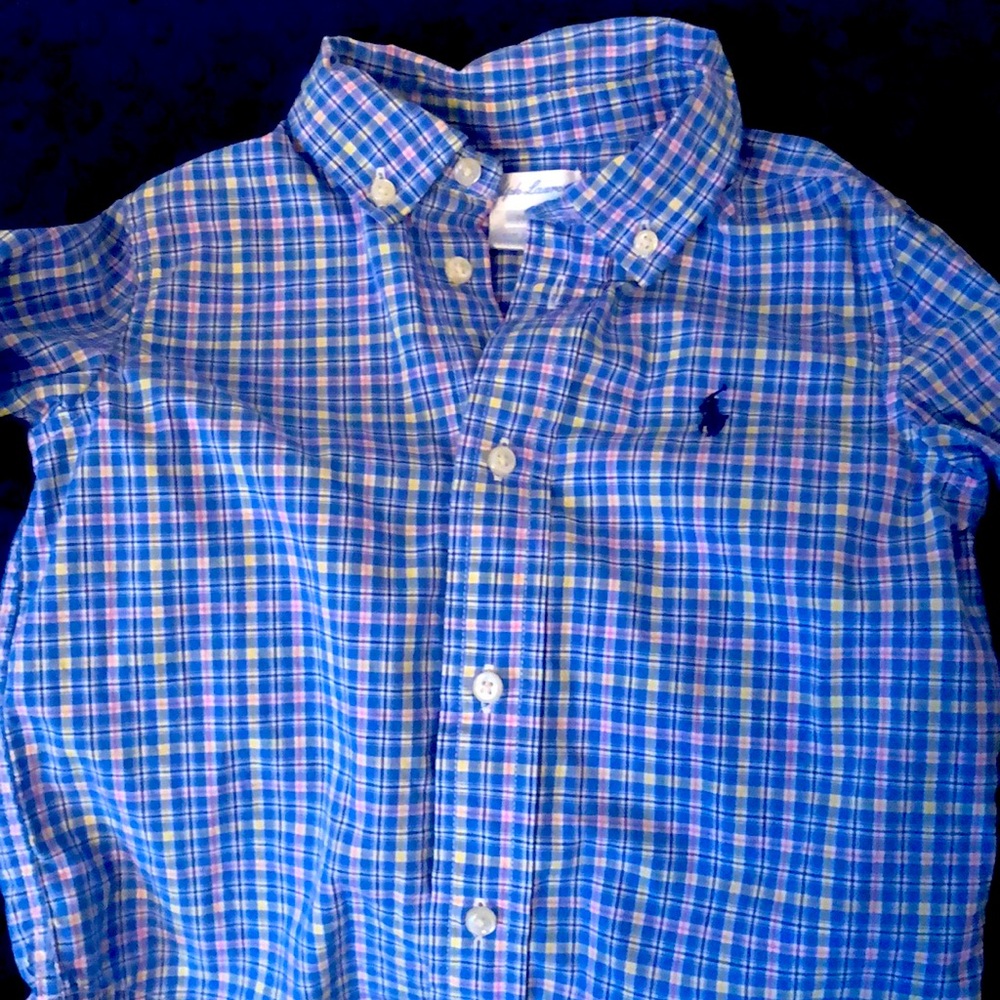 Adorable boys 24 months Ralph Lauren button down